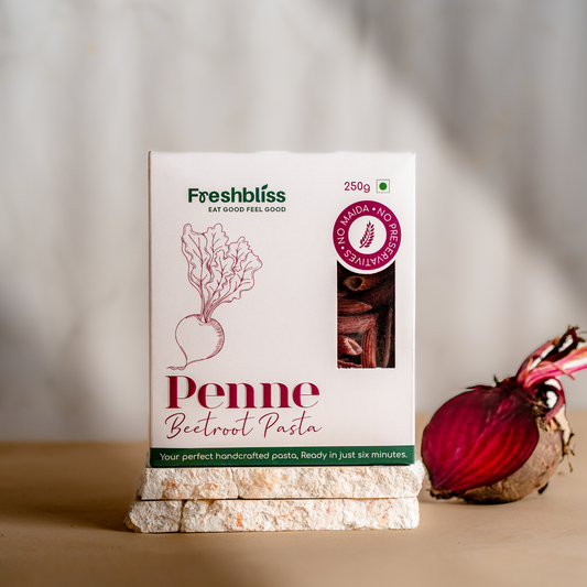 Penne Beetroot Pasta