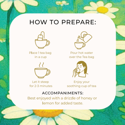 CALMING CHAMOMILE TEA BAGS