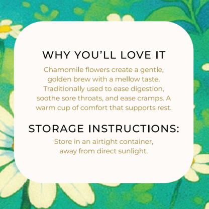 CALMING CHAMOMILE TEA BAGS