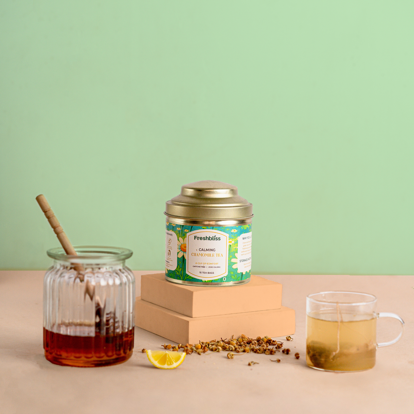 CALMING CHAMOMILE TEA BAGS