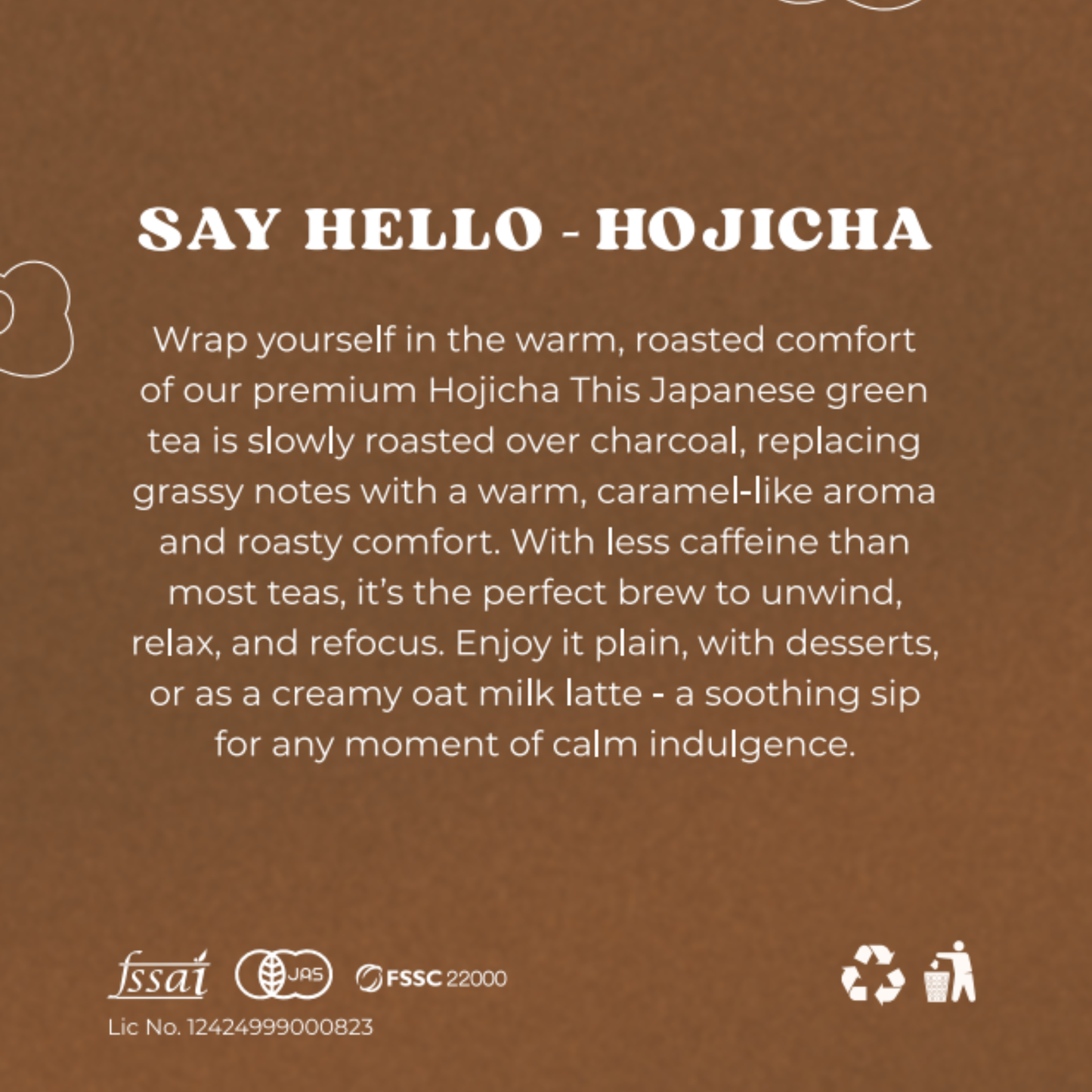 NAGOMI HOJICHA TEA