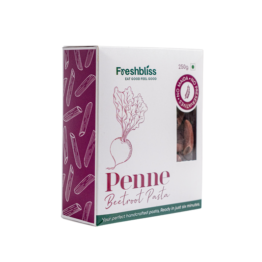 Penne Beetroot Pasta
