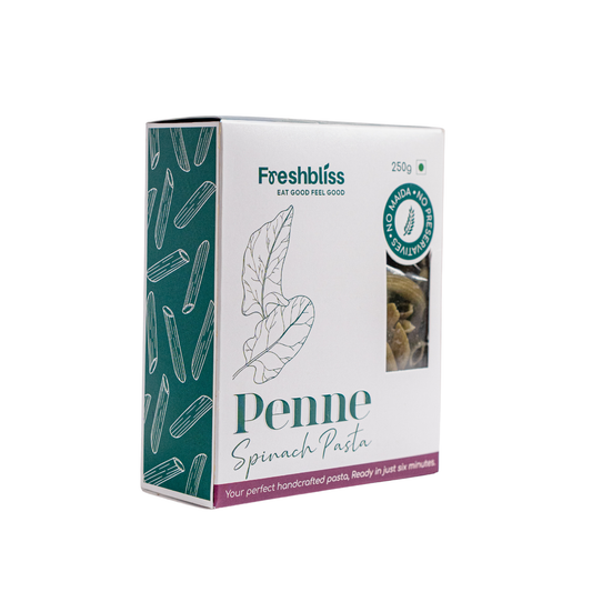 Penne Spinach pasta