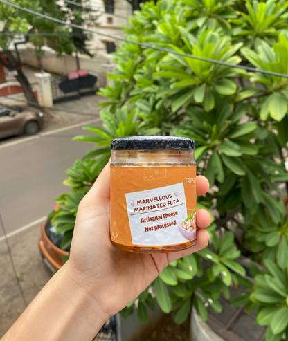 MARVELLOUS MARINATED FETA JAR