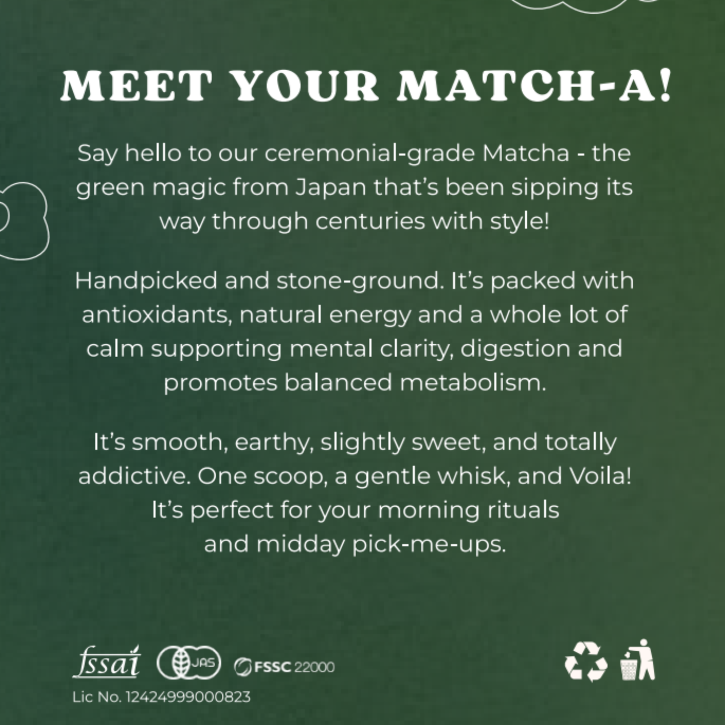 SUGOI MATCHA TEA