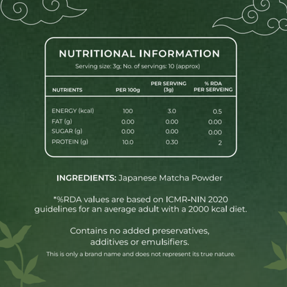SUGOI MATCHA TEA