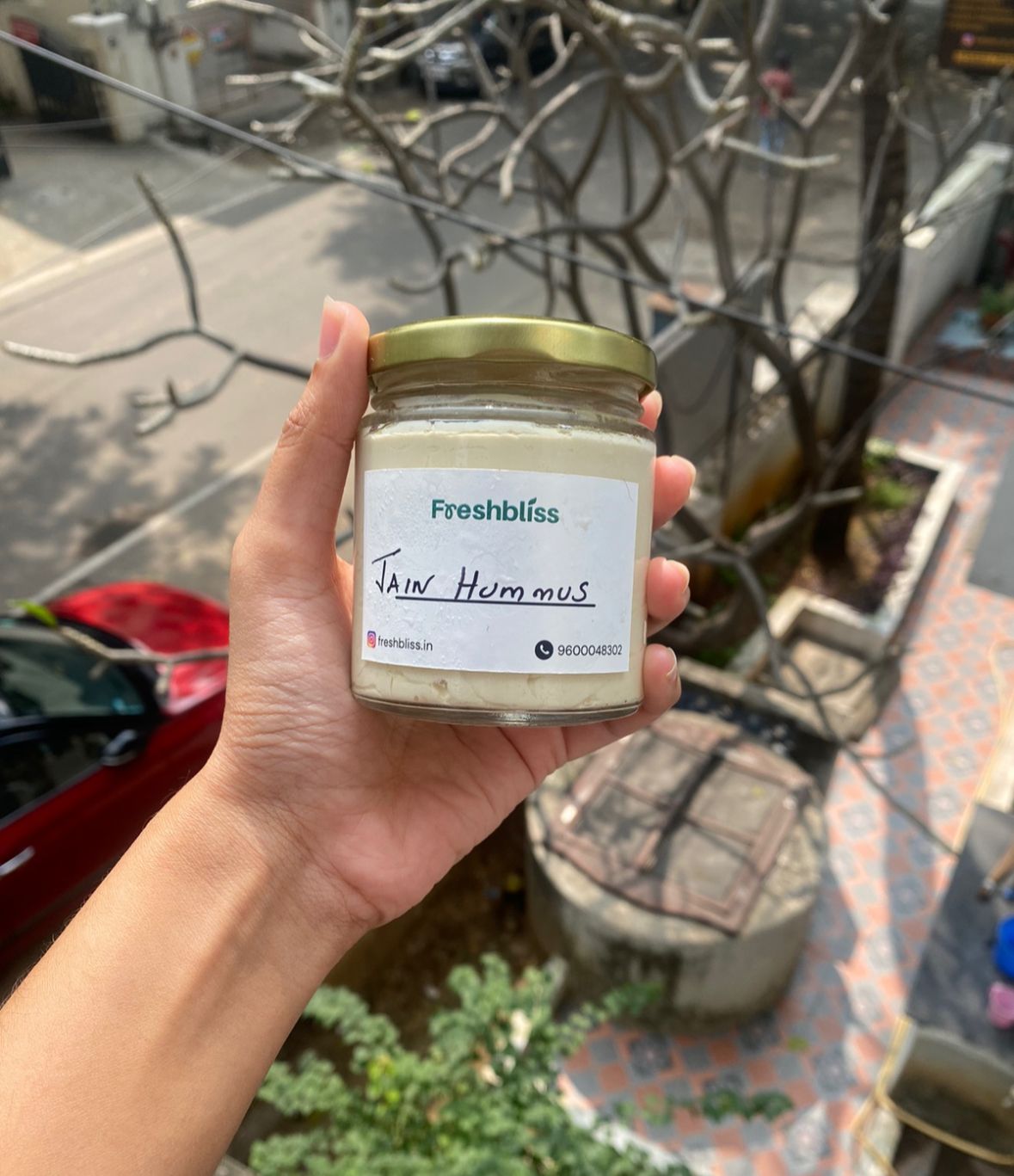JAIN HUMMUS (NO GARLIC | NO ONION)