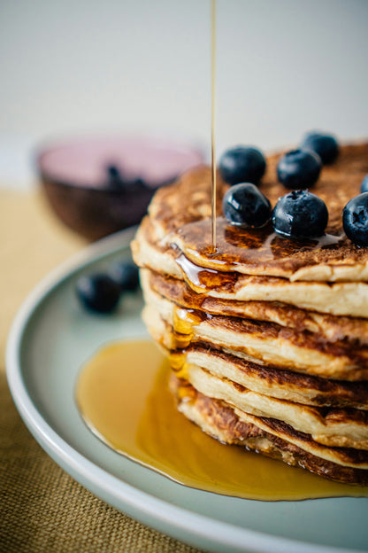 Blueberry pancakes