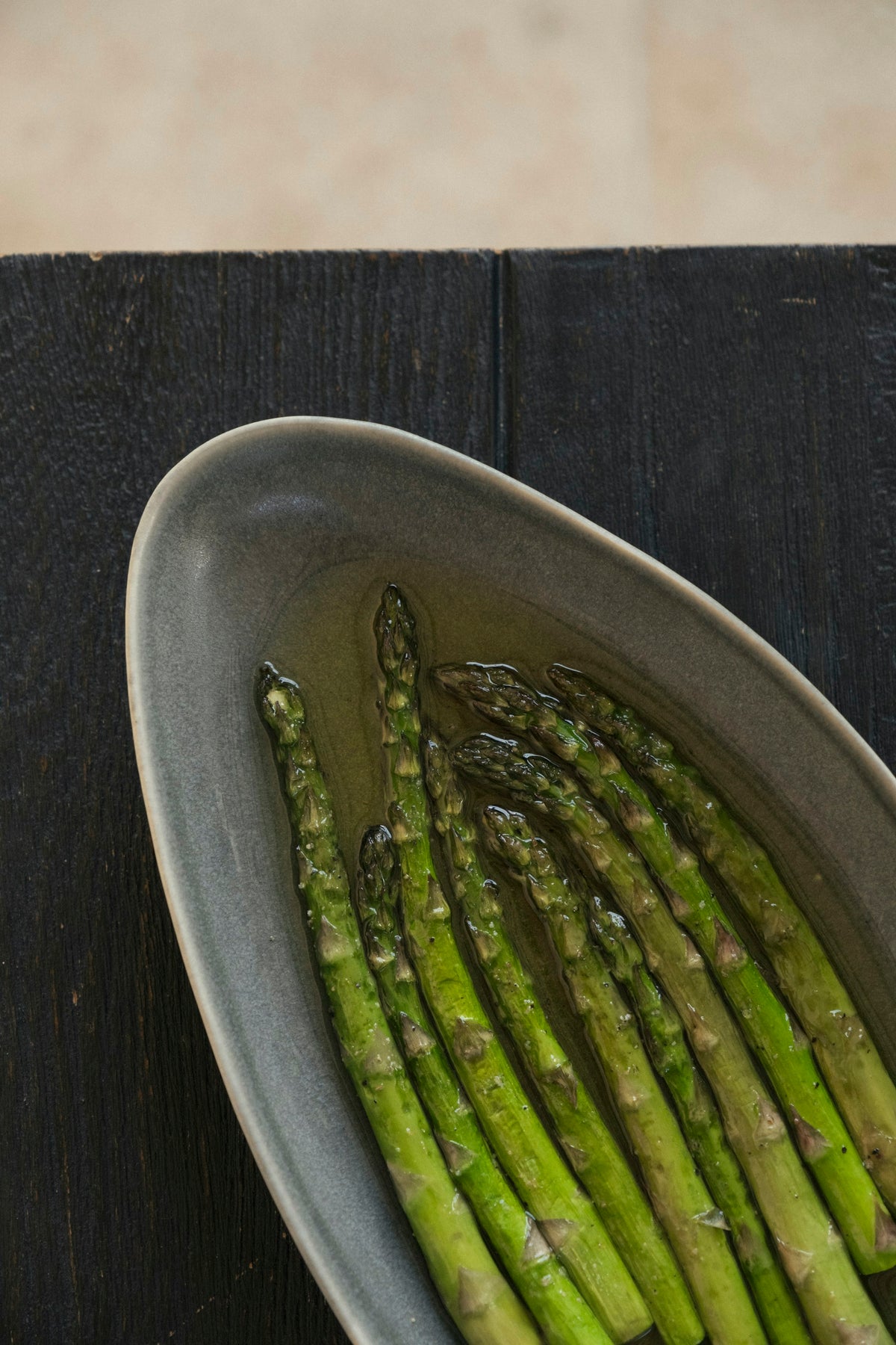 Roasted asparagus